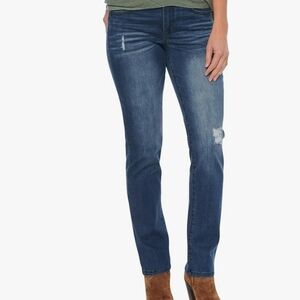 Democracy Ab Solution Straight Leg Jean, 24, EUC